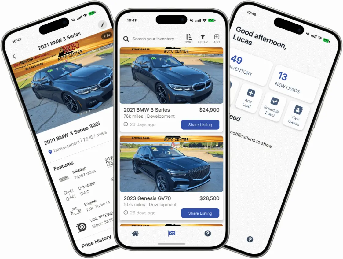 Anywhere Dealer Mobile App